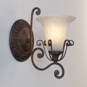 Бра Kichler, Cottage Grove Collection  Wall Sconce 1Lt 6857CZ (Carre Bronze)