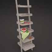 Stairs-shelf
