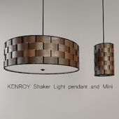 Kenroy shaker pendants 3 and mini