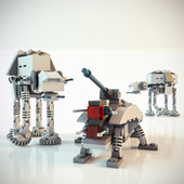 LEGO Star Wars Mini AT-AT and  Mini-AT-TE