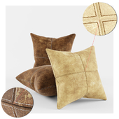 Leather cushions