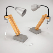 Kvart desk lamp (Industrial lamp with Fas variation)