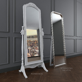 Mirrors Standing Silver 9995.CHN and ROMANCE
