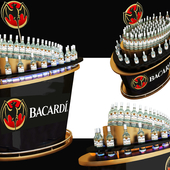 Bacardi Stand for shops