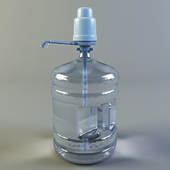 Bottle with pump