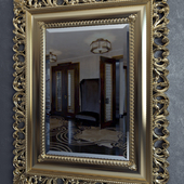 gold mirror pattern