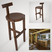 Contemporary bar stool