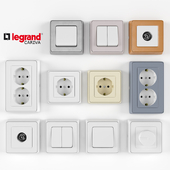 Legrand Cariva switchers and sockets