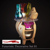 iNeo Futuristic Decorative Set 01