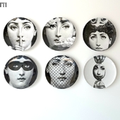 Fornasetti decor plate