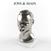 Скульптура голови от Joss&Main