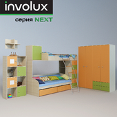 A set of children&#39;s furniture INVOLUX (series NEXT)