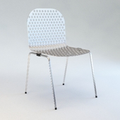 Perforated chair
