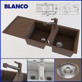 BLANCO LEXA 8S и смеситель BLANCO ELIPSO-S II
