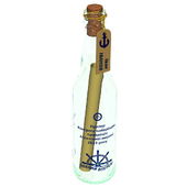 Bottle with a scroll inside