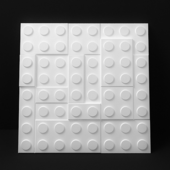 3D панель "Lego"