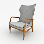 Bovenkamp wingback lounge chair 1960