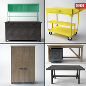 DIESEL with SCAVOLINI.Nabor kitchen furniture