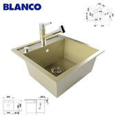 BLANCO DALAGO 5-F and mixer BLANCO TIVO-S
