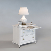 Bedside table Laurel 340-23-80 (inlay in the set)