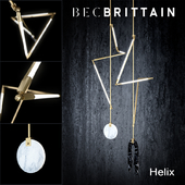 Bec Brittain Helix Hanging Lamp