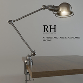 Lamp Restoration Hardware ATELIER TASK TABLE CLAMP LAMP BRONZE