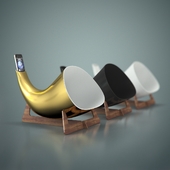 Ceramic megaphone by en&is