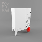 MacMaMau Lautrec Little Cabinet