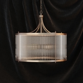 Gramercy glass tube chandelier
