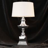 Gramercy nickel trophy table lamp