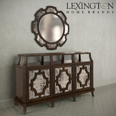 Lexington Wellshire Buffet + Delmar Round Mirror