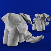 Слон из полотенца