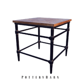 Parquet Reclaimed Wood Side Table