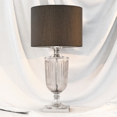 Gramercy glass &amp; metal lamp