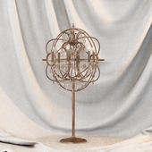 Gramercy iron orb table lamp