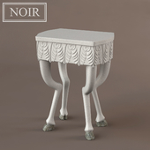 Noir Pegas Side Table White Weathered
