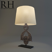 Restoration Hardware / 18th wall anchor table lamp