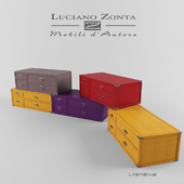 Wooden chests Luciano Zonta