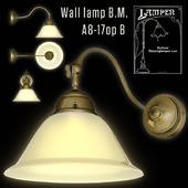 Berliner Messinglampen Wall lamp B.M.