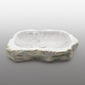 каменная раковина_stone sink