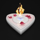 Bio Fireplace Heart (concept)