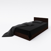 Bed for a bachelor