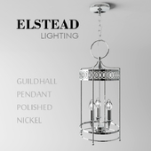 Guildhall Pendant Polished Nickel