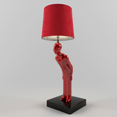 Table lamp &quot;Welcome Guest&quot;