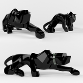 Decorative figurine &quot;The Black Cat&quot;