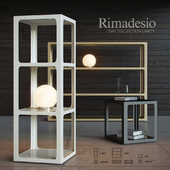 Shelving and table Rimadesio Sixty