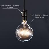 Retro lamp - Loft Industry