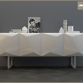Prisma Wall Cabinet by Claudio Lovadina for Linfa Design