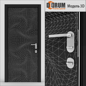Дверь с эффектом 3D (Dorum)