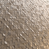 mutina декор панель honeycomb mosaics